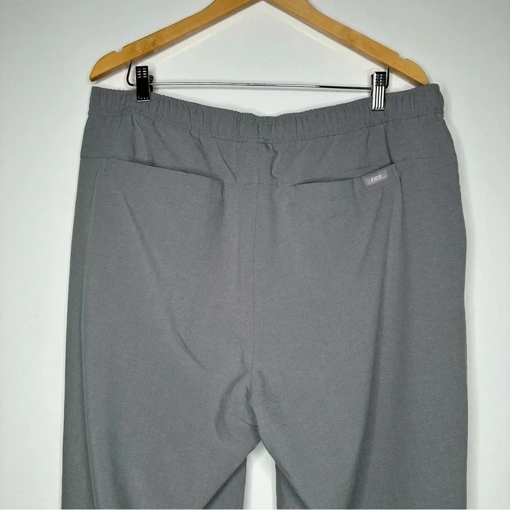 FIGS Gray Tansen Jogger Scrub Pants Size XXL/Short